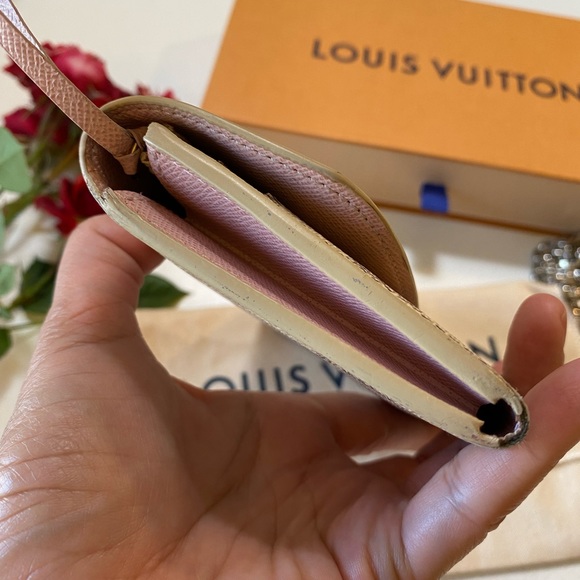 🎀LOUIS VUITTON Emilie Wallet Damier Azur - Picture 9 of 16